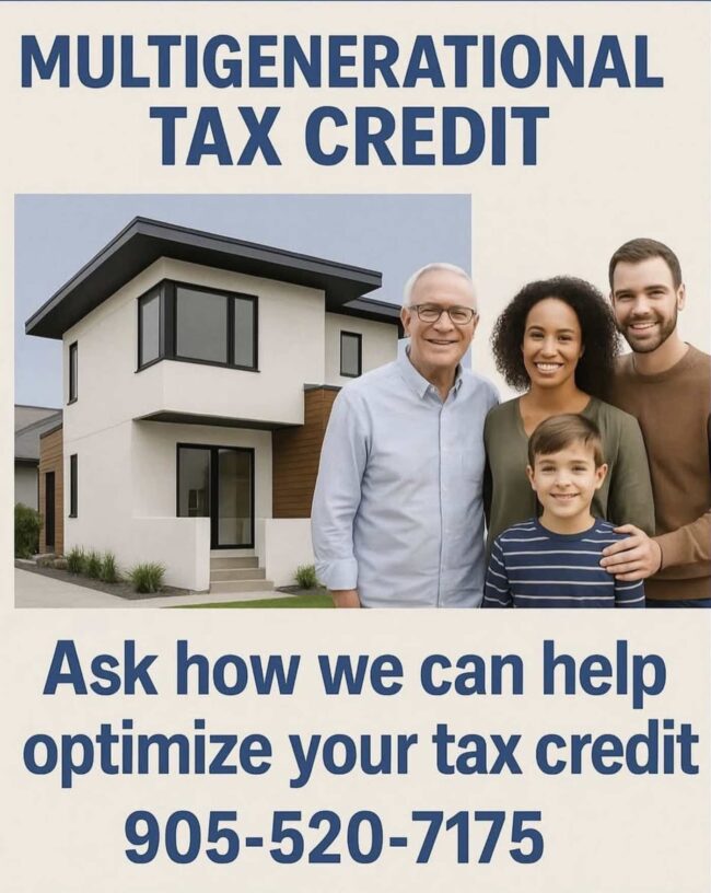 Information about the Multigenerational renovation tax credit